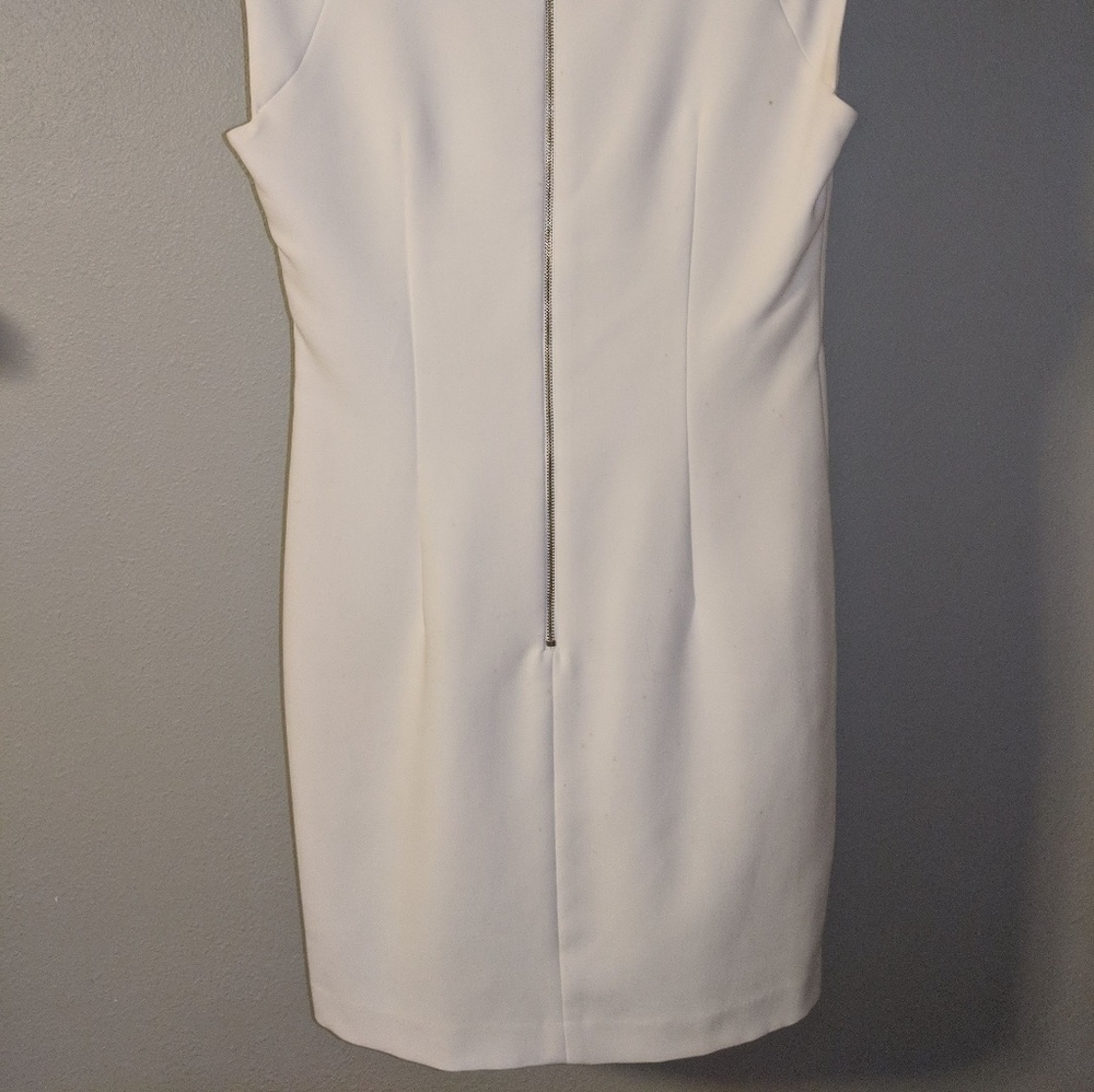 White Stud Dress